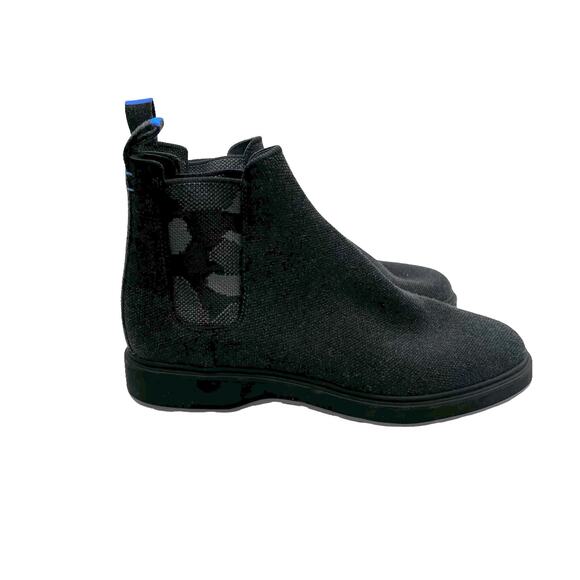 Rothy’s Merino Wool Chelsea Boots Dark Gray Men’s Size 9.5 NEW - Picture 5 of 10